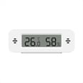 thumbnail image 1 of Smart Digital Thermometer Hygrometer WiFi Indoor Temperature & Humidity Sensor for Home Use Mini Humidity Monitor,1 * Smart Digital Thermometer Hygrometer,White, 1 of 6