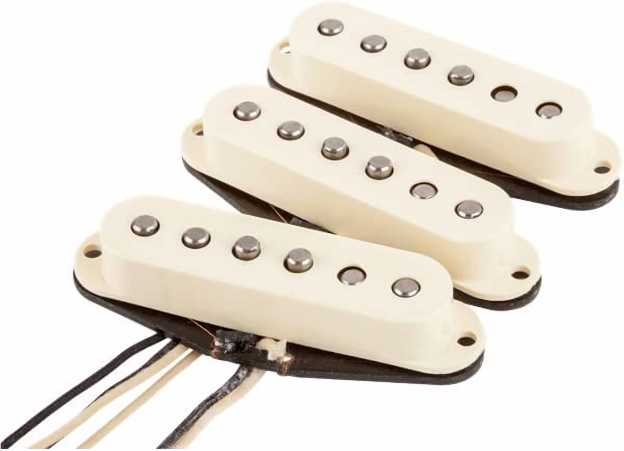 Fender Original '57/'62 Stratocaster Pickups - Aged White w/ Instrument Cable