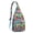 Sky-blue-8, variant on Puppy Love Sling Backpack - Adorable Dog-Themed Print Shoulder Bag (Minimalist Dog Design, Lightweight & Breathable)