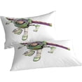 thumbnail image 5 of Houkig Buzz Lightyear 3d Duvet Cover Set Pattern Printed Bedding Anime Characters Duvet Cover With Zipper Closure 3 Pieces Quilt Cover Comforter Soft, 5 of 5