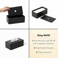 thumbnail image 4 of Minimalist Black Tissue Box Cover, 4 of 9