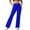 Blue, variant on Women's Leggings High Waisted Bootcut Yoga Pants, Bell Bottom Leggings, Slim Fit Athletic Pants for Women,Black,M