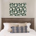 thumbnail image 4 of Kdxio White Daisies and Bee Wall Hanging Tapestries Banner For Bedroom College Dorm Home Living Room Party Decor 29X37 In, 4 of 8