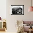 thumbnail image 3 of Historic Framed Print, Shanghai, China - View of the bund inside the wall, 17-7/8" x 21-7/8", 3 of 9