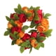 thumbnail image 2 of Xihbxyly Corona de Ramas Secas, Guirnalda de Peonías y Hojas Verdes, Adorno Floral Vibrante para Puerta, Decoración Primaveral para El Hogar, Ideal para Bodas y Festividades, Letrero de Bienvenida pa, 2 of 7