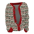 thumbnail image 4 of Pisexur Cardigan pour Femmes Cardigan Léger Cardigan de Protection Solaire Cardigan pour Femmes à Manches Longues Ajouré Couleur Unie Veste Décontractée Multicolore,G, 4 of 4