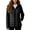 Black, variant on Winter Coats for Women Slim Fit Quilted Coat Fashionable拼接Design Lightweight Warm Winter Jacket Outerwear For Cold Weather Casual Style Winter Jackets for Women