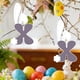 thumbnail image 4 of Decoraciones de Pascua, adornos de Pascua, regalos de Pascua Adorno de letra con orejas de conejo de madera de Pascua Letrero colgante de madera, 4 of 6