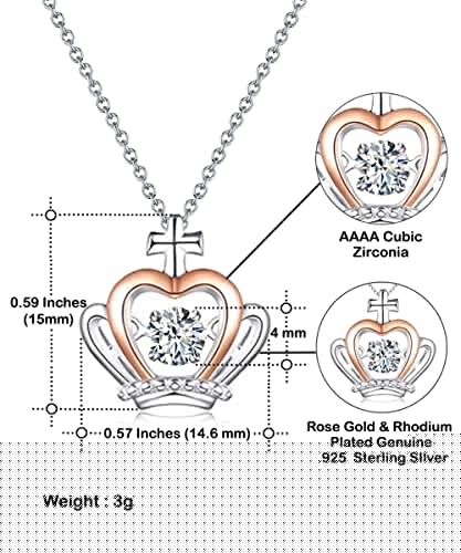 thumbnail image 4 of Inspirational Stepmom Crown Pendant Necklace, This Lady Is One Awesome Stepmom, Motivational Jewelry For Mom From Daughter, Perfect gifts for stepmoms who have everything, Unique gifts for stepmoms,, 4 of 4