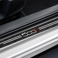 thumbnail image 4 of Motor Vehicle Parts 4pcs Car Scuff Protective Sill Sticker For Fiat 500 500c 2012 500x 500l Abarth 695 Carbon Fiber Decor Decal Auto Accessories, 4 of 5