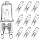 thumbnail image 2 of Bombilla halógena G9 T4 25w 250lm 230v Regulable, 2700k Blanco Cálido, Para Candelabros, Lámparas De Gabinete, Lámparas De Paisaje, Apliques, (paquete De 10) kaili Sencillez, 2 of 3