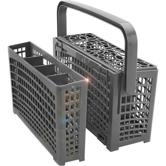 Universal Dishwasher Silverware Replacement Basket - Utensil/Cutlery Basket - Compatible with Bosch, Maytag, Kenmore, Whirlpool, KitchenAid, LG, Samsung, Frigidaire, GE