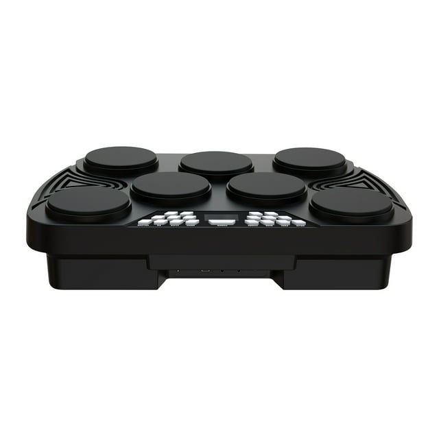 Electronic Drum,Support Function/audio Input/midi Built-in 2 Stereo Input/midi Output 7 Velocity-sensitive Pads Set 7 Velocity-sensitive Drum Set 7 Pads Drum Built-in Velocity-sensitive Pads Drum