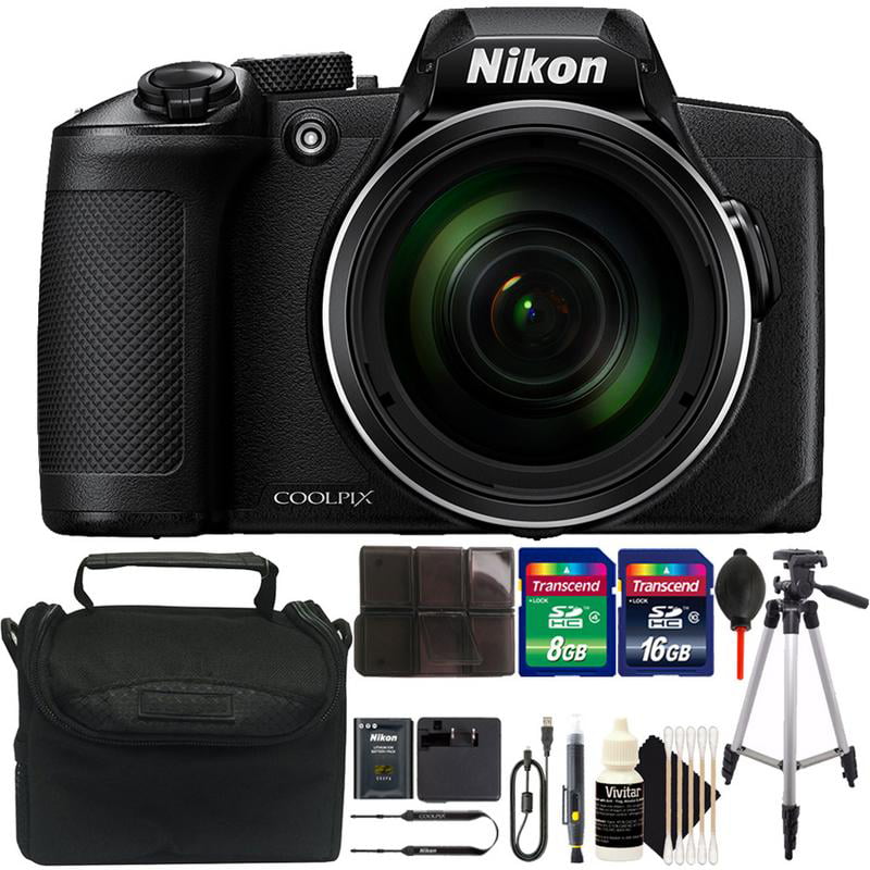 Nikon Coolpix B600 60x Wi-Fi Digital Camera with Complet accessory Bundle