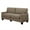 Tan, variant on Pemberley Row Fabric Fawn Tan Sofa Rectangular 78"x32.5"x35" Unassembled