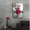 thumbnail image 6 of Epic Art 'Marilyn In The City BW' by JJ Brando, Acrylic Glass Wall Art, 24"x36", 6 of 8