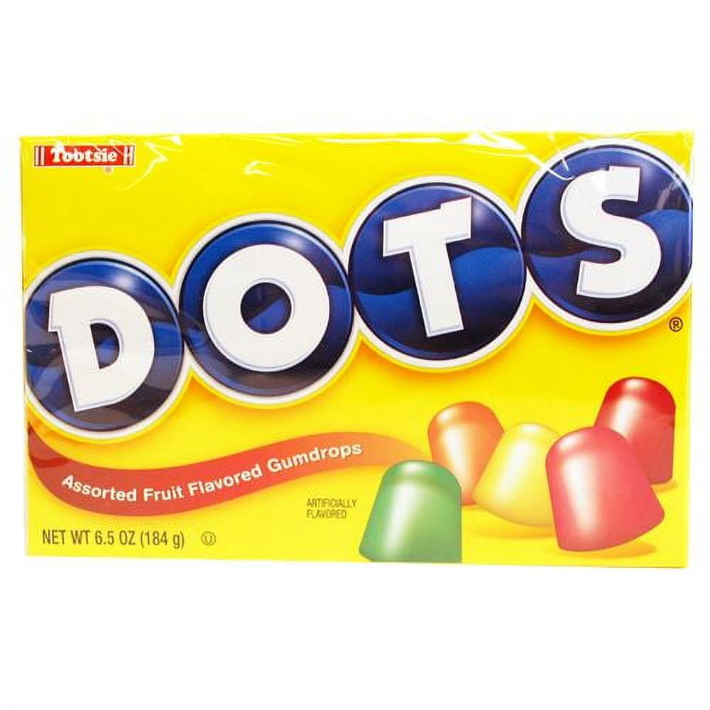 Free Shipping! TOOTSIE ROLL INDUSTRIES Dots Assorted Fruit