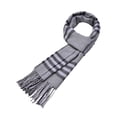 thumbnail image 6 of Scottish Tartan Plaid Scarf for Women, Winter Warm Soft Scarf, Shawl Wrap with Fringes for Cold Weather, Fashion Neck Wrap for Travel, Outdoor, Daily Wear, Cozy Lightweight Scarfs Red, 6 of 7