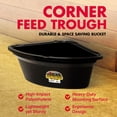 thumbnail image 2 of Miller Manufacturing Company Hanging Corner Poultry Feeder, Galvanized Steel, 2 of 9