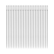 Uxcell 25Pack Hand Sewing Needles, 1.5 Inch Length Large Eye Stitching Needles Metal Sewing Needle Easy to Thread