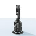 thumbnail image 3 of AI Smart Gimbal 360° Rotation Auto Face Tracking Gimbal with Double Fill Light for Smartphone Stabilizer Phone Holder,1 x Auto Face Tracking Gimbal 2 x fill light 1 x USB Cable,Black, 3 of 8