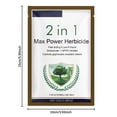thumbnail image 3 of Fast-Acting 2 in 1 Max Power Herbicide 25g, Dual-Active Ingredients Eradicate Glyphosate-Tolerant Weeds Down to Root System, 3 of 9