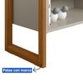 thumbnail image 3 of Mesa para TV hasta 55 pulgadas Bossa Gold color madera natural y blanco hueso, 3 of 5