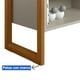 thumbnail image 3 of Mesa para TV hasta 55 pulgadas Bossa Gold color madera natural y blanco hueso, 3 of 5