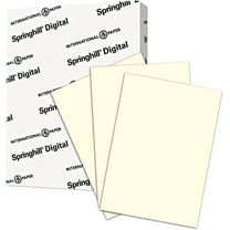 Springhill Cream Colored Paper, 24lb Copy Paper, 89gsm, 8.5 x 14 printer paper, 1 Ream / 500 Sheets - Pastel Paper with Smooth Finish (024032R)