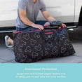 thumbnail image 2 of Disney by J.L. Childress Single and Double Stroller Travel Bag. Black with White/Red.  Adult Use., 2 of 8