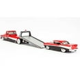 thumbnail image 3 of Diecast 1957 Chevrolet Bel Air Gasser #786 Silver and Red with Ramp Tow Truck "Elite Transport" 1/64 Diecast Models by Maisto, 3 of 4