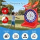 thumbnail image 3 of Juguete de billar inflable para dardos de 1,19 m con 12 bolas para niños de 3 a 12 años, 3 of 6