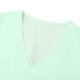 thumbnail image 4 of MHFRRA Camiseta Holgada de Manga Larga con Cuello En V Informal de Color Liso Verde, 4 of 7