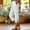 White, variant on HEILAU Women's Casual Pants Fashion Cotton Linen Button Slit Solid Color Cropped Pants Womens Sweatpants Beige L