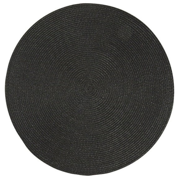Now Designs 15" Disko Placemat | Black