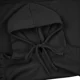 thumbnail image 5 of Sudadera Negra Para Mujer Hoodie Con Capucha Afelpada Casual, 5 of 8
