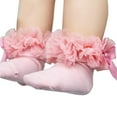 thumbnail image 2 of Cheers.US 1 Pair Toddlers Kids Girls Princess Lace Cotton Soft Breathable Casual Socks Hosiery, 2 of 7