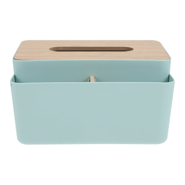 Caja de almacenamiento de almacenamiento de caja de tejido de estilo japonés plástico