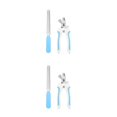 thumbnail image 3 of tssuouriy 2piece Beginner-friendly Cleaning Tools Set For Pet Nail Care And Baffle Does Not Damage blue small size 2Set, 3 of 6