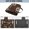 thumbnail image 6 of Whosucclay Abstract Floral Patchwork Quilted Seat Covers, All-Weather Protection Seat Blanket 4 Storage Pockets Accessories for Club Car EZGO, 6 of 9