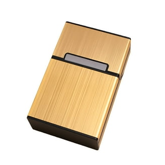 cigarette card storage Antique Gold-tone (Holds 20) Cigarette/Card Case