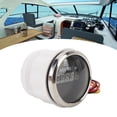 thumbnail image 1 of Boat Engine Hour Meter, Digital Hour Meter 52MM Durable DC 9-32V Easy To Read  for RVs Yachts Black Dial Silver Bezel,White Dial Silver Bezel, 1 of 7