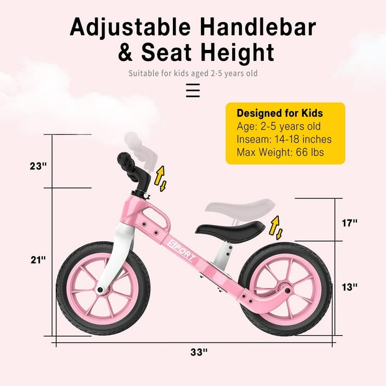 Bike height for store 6 year old
