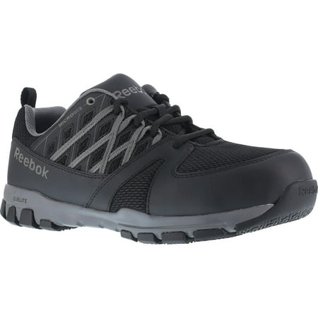 

Reebok Sublite Steel Toe Static-Dissipative Slip-Resistant Work Athletic Shoe Size 10.5(M)