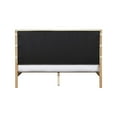 thumbnail image 5 of Meridian Furniture Asher Cream Vegan Leather King Bed, 5 of 7