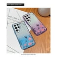 thumbnail image 7 of TECH CIRCLE For Samsung Galaxy S23 Ultra Flower Case, Cute Bling Glitter Sparkle Clear Soft Silicone TPU Rubber Women Girls Floral Protective Cover for Samsung Galaxy S23 Ultra 6.8" 2023,Pink, 7 of 7