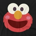 thumbnail image 2 of Sesame Street Elmo Kawaii Face Unisex Adult Long-Sleeve T Shirt, Black, Large, 2 of 3