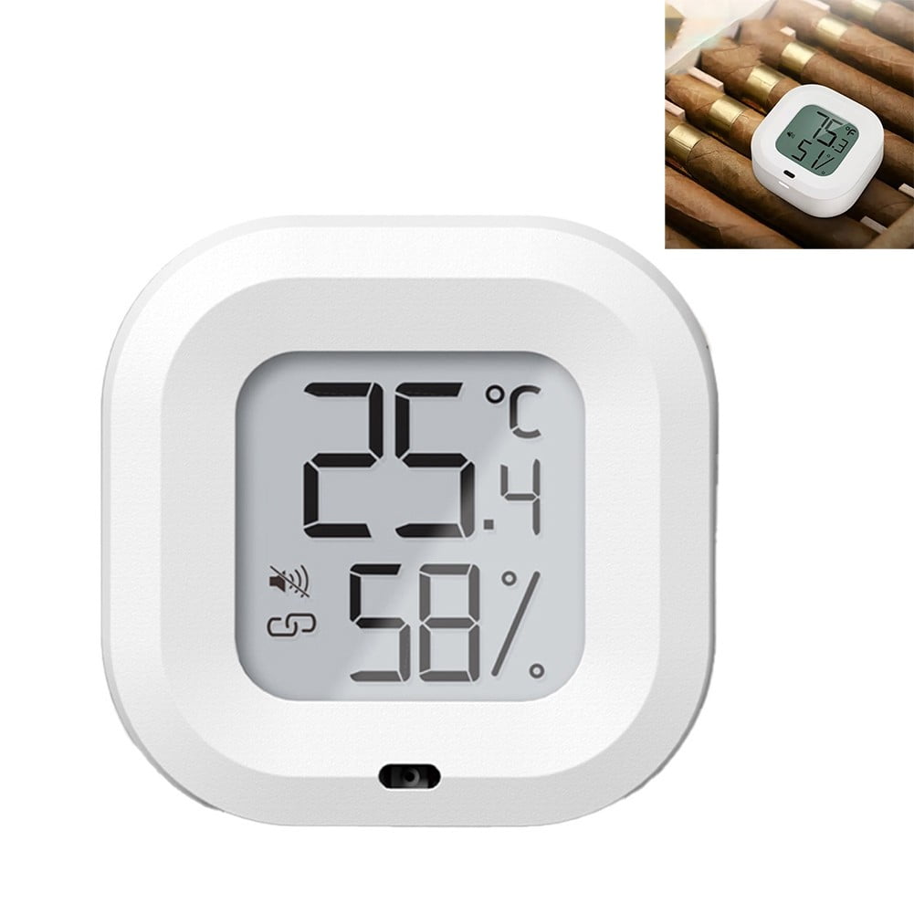 Greenhouse smart thermometer and hygrometer with data export and alarm function