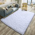 thumbnail image 5 of Noahas Soft Fluffy Area Rug for Living Room Bedroom Shaggy Accent Carpets for Kids Girls Rooms White,4x6ft, 5 of 7