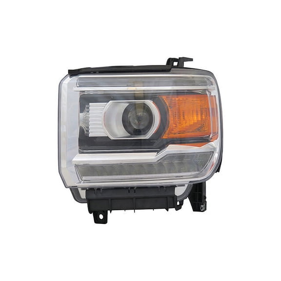 Left Driver Side Headlight Assembly - Compatible with 2014 - 2015 GMC Sierra 1500